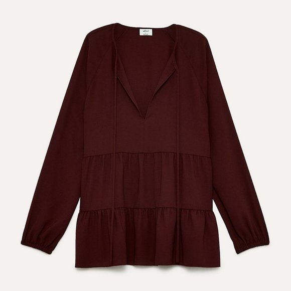 Aritzia Wilfred Odette Blouse Size XS - Picture 2 of 6